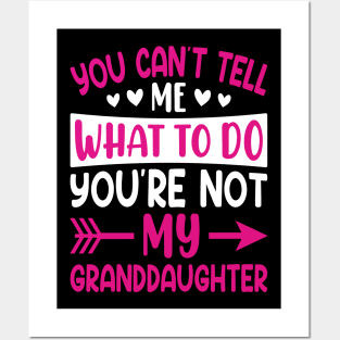 You can't tell me what to do you are not my granddaughter Posters and Art